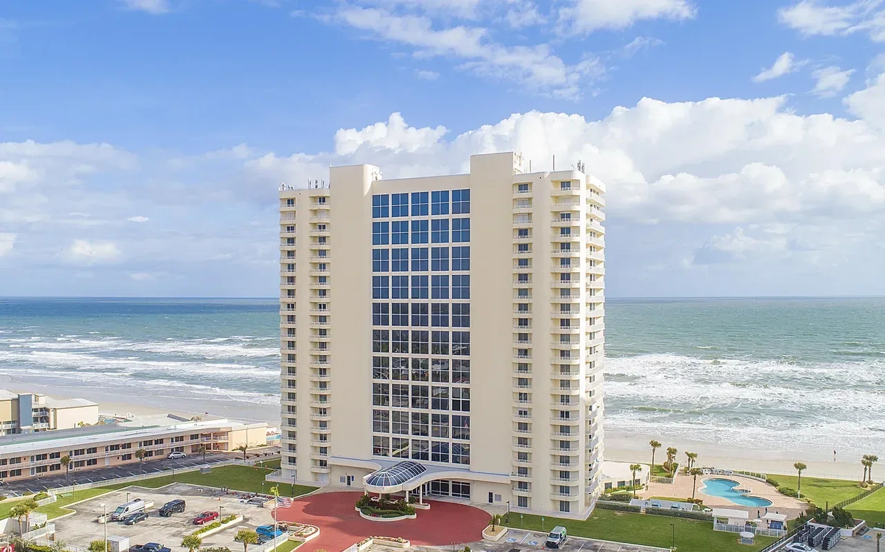The Peninsula tower on Daytona Beach Shores oceanfront