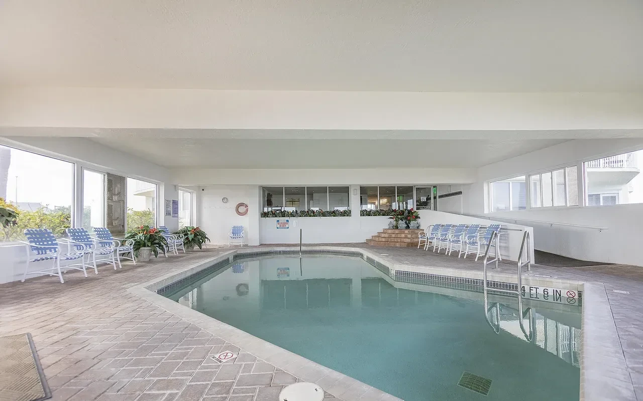 Heated indoor pool